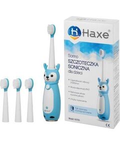 Szczoteczka Haxe HAXE-SORINO SZCZOTECZKA SONICZNA DLA      DZIECI NIEBIESKA HX705 Elektriskās zobu birstes, irigatori