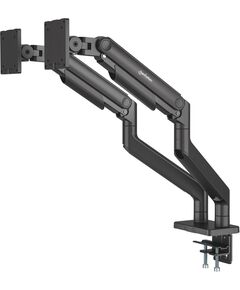 MANHATTAN Tischhalterung mit mech. Feder  2 Monitore 17-45" TV un monitoru stiprinājumi, kronšteini