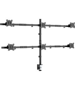 Equip Tischhalterung 17"-32"/6TFT 360° H.verst.  7Kg Black lite Retail TV un monitoru stiprinājumi, kronšteini