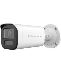 LevelOne IPCam 4xZ   Dome Fix Out 2MP/H.265/IR/ 11W/PoE/IP67 Video novērošanas kameras