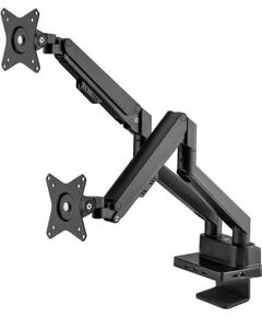 MANHATTAN Alu 2-Monitorhalterung 17-32" + 8-in1-Dockingst. TV un monitoru stiprinājumi, kronšteini