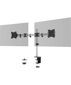 DURABLE Monitorhalterung SELECT für 2 Mon. Tischbef Silber TV un monitoru stiprinājumi, kronšteini