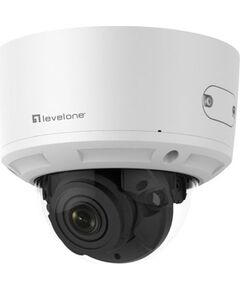 LevelOne IPCam 4xZ   Dome Fix Out 8MP/H.265/IR/ 13W/PoE/IP67 Video novērošanas kameras