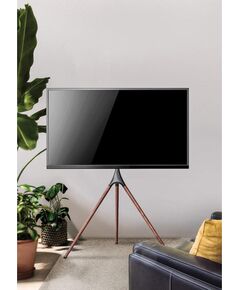 MANHATTAN Mobiler TV-Ständer mit Stativbeinen 45"-65" 32kg TV un monitoru stiprinājumi, kronšteini