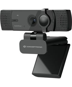CONCEPTRONIC Webcam USB-A2.0/-C 80° 4K/30Hz UltraHD+Mikro sw Video novērošanas kameras