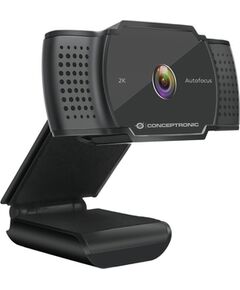 CONCEPTRONIC Webcam USB-A2.0 72°    2K/30Hz SuperHD+Mikro sw Video novērošanas kameras