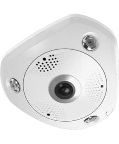 LevelOne IPCam Fisheye   Dome In 12MP/H.265/IR/ 12W/PoE/IP67 Video novērošanas kameras
