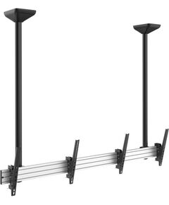 Equip Deckenhalterung 45"-55"/2TFT  50Kg Manu Dual-Screen sw lite Retail (Speditionsversand) TV un monitoru stiprinājumi, kronšteini