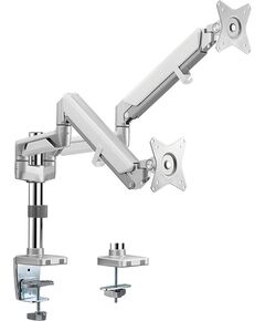 Logilink TIS 17"-32" 2TFT 3Gelenke silb. Max. 9KG Gasdr.fed. TV un monitoru stiprinājumi, kronšteini