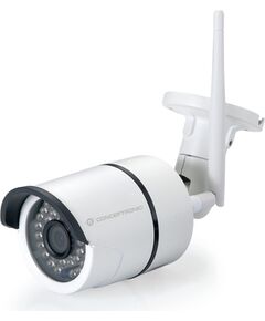 CONCEPTRONIC IPCam Wireless Cloud/Outd.IP66   1280x720  weiß Video novērošanas kameras