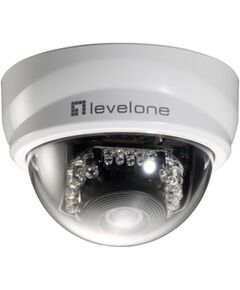 LevelOne IPCam      Dome In  2MP/H.264/IR/  5W/PoE Video novērošanas kameras