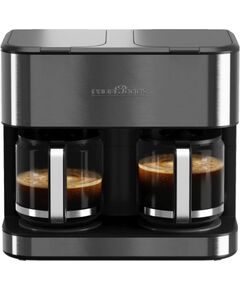 Double coffee machine Proficook, dark inox Кофеварки