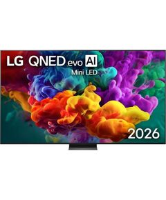 LG QNED87 evo AI, 100'', 4K UHD, QNED Mini LED, black - TV Телевизоры