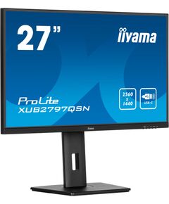 Iiyama ProLite XB2797QSNP-B1 (68.5 cm (27 inch), black (matt), QHD, IPS, HDMI, DP, USB-C, USB hub, Daisy Chain, KVM) LED / LCD мониторы