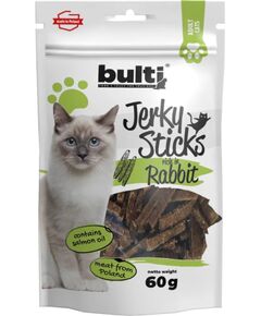 BULTI Jerky sticks rich in rabbit - cat treats - 60g Сухой корм для кошек