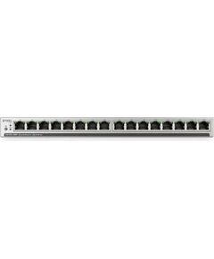 Switch Zyxel GS1100-16EP-EU0101F 16p PoE 135W (PoE+:16;) Unmanaged, Fanless, Slim Коммутаторы (Switch)