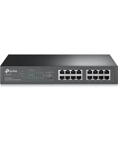 TP-Link TL-SG1016PE network switch Managed L2 Gigabit Ethernet (10/100/1000) Power over Ethernet (PoE) Black Коммутаторы (Switch)