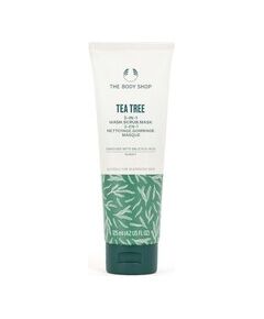The Body Shop Tea Tree 3 in 1 Wash, Scrub, Mask - Čisticí exfoliační maska 125ml Духи и косметика
