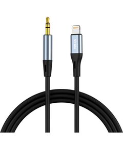 Cable VFAN L05 Lightning to mini jack 3.5mm AUX, 1m (gray) Dažādi vadi
