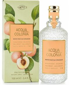 4711 4711, Acqua Colonia White Peach & Coriander, Eau De Cologne, Unisex, 100 ml Unisex Духи унисекс