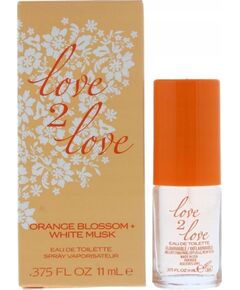 Mexx Coty Love 2 Love, Orange Blossom + White Musk, Eau De Toilette, For Women, 11 ml Женские духи