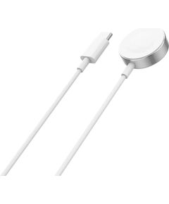 Apple Wave Qi smartwatch charging cable with magnet, Apple Watch, white/silver Jaunumi - Datori