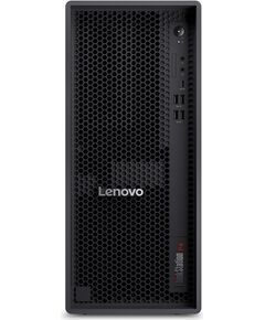 Dators Lenovo ThinkStation P4 30KN - Tower - 1 x Ryzen 9 Pro 9965X3D / 4.3 GHz - AMD PRO - RAM 128 GB - SSD 1 TB - TCG Opal šifrēšana, Performance, NVMe - Radeon grafika - 1GbE, 2.5GbE - Windows 11 Pro - Monitors: nav - Tastatūra: vācu - L Personālie datori