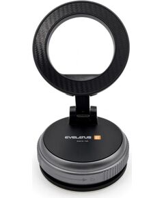 Evelatus   Premium Magnetic Rotating Phone Car Holder Black Telefonu Turētāji Auto Velo Moto