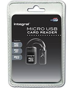 Integral   Micro SD Mini USB Cardreader INCRMSDMINIUSB Карты памяти