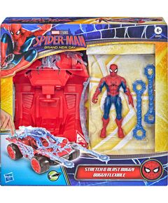 SPIDER-MAN Brand New Day Rotaļu komplekts Gallagher tīmekļa šāvēja transportlīdzeklis Jaunumi, Bērnu preces