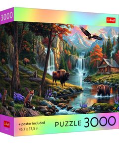 TREFL Puzle ar plakātu Savvaļas daba, 3000 gab. Puzles