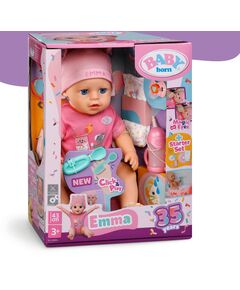 BABY BORN Lelle Emma Click and Play, 43cm Lelles