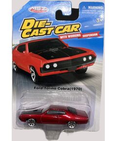 MSZ Miniatūrais modelis - 1970 Ford Torino Cobra, mērogs 1:64 Mašīnas un piederumi