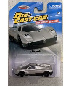 MSZ Miniatūrais modelis - 2023 Pagani Utopia, mērogs 1:64 Mašīnas un piederumi