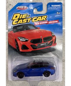 MSZ Miniatūrais modelis - BMW Z4 M40i, mērogs 1:57 Mašīnas un piederumi