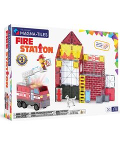 MAGNA-TILES магнитный конструктор Пожарная станция, 50 деталей Конструкторы