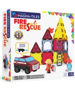 MAGNA-TILES магнитный конструктор Пожарная служба, 27 деталей Конструкторы