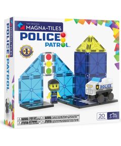 MAGNA-TILES магнитный конструктор Патруль полиции, 20 деталей Конструкторы