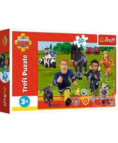 TREFL FIREMAN SAM Пазл Пожарник Сэм, 30 шт. Пазлы