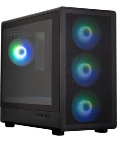 Zalman M5,  mATX Mini Tower PC Case, 120mm ARGB x 4, Black Datoru korpusi