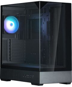 Zalman P40 PRISM PLUS, ATX Mid Tower PC Case, 4  x 120mm ARGB Fans, Black Datoru korpusi