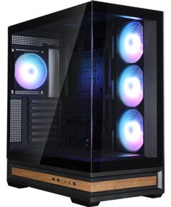 Zalman P40 NAMU, ATX Mid Tower PC Case, 4  x 120mm ARGB Fans, Black Datoru korpusi