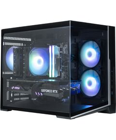 Zalman D30, mATX Mini Tower PC Case, 3 x 120mm ARGB Fans, Black Datoru korpusi