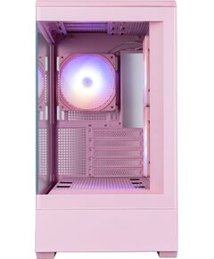 Zalman P30 V2, mATX Mini Tower PC Case, 3 x 120mm ARGB Fans, Pink Datoru korpusi