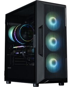 Zalman I3 NEO ARGB V2, ATX Mid Tower PC Case, 4 x 120mm ARGB Fans, Black Datoru korpusi