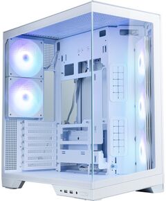 Zalman D50, ATX Mid Tower PC Case, 3  x 120mm Fans, White Datoru korpusi
