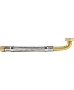Tucai pievads antivibrācijas DN19 CODO HG-3/4” FF L=500 Iebūvējamie