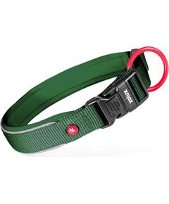 Zolux ZOLUX Obroża dla psa z nylonu premium 50-55 cm/25 mm XL kol. zielony Citas preces