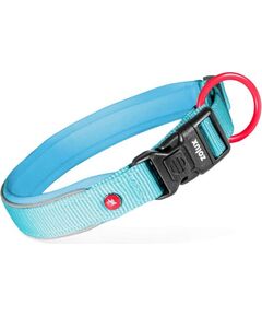 Zolux ZOLUX Obroża dla psa z nylonu premium 50-55 cm/25 mm XL kol. turkusowy Citas preces