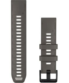 Garmin watch strap QuickFit 22mm fenix 9 Pro, pebble grey/silver Jaunumi - Viedierices
